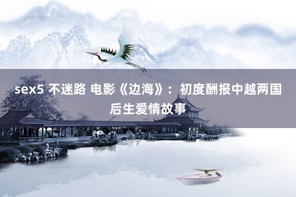 sex5 不迷路 电影《边海》：初度酬报中越两国后生爱情故事