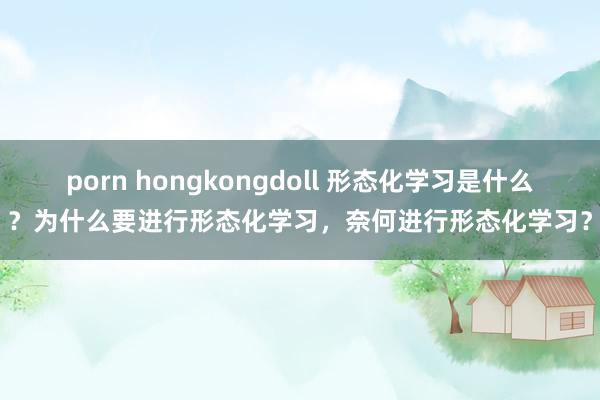 porn hongkongdoll 形态化学习是什么？为什么要进行形态化学习，奈何进行形态化学习？