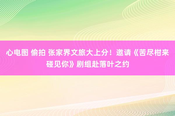 心电图 偷拍 张家界文旅大上分！邀请《苦尽柑来碰见你》剧组赴落叶之约